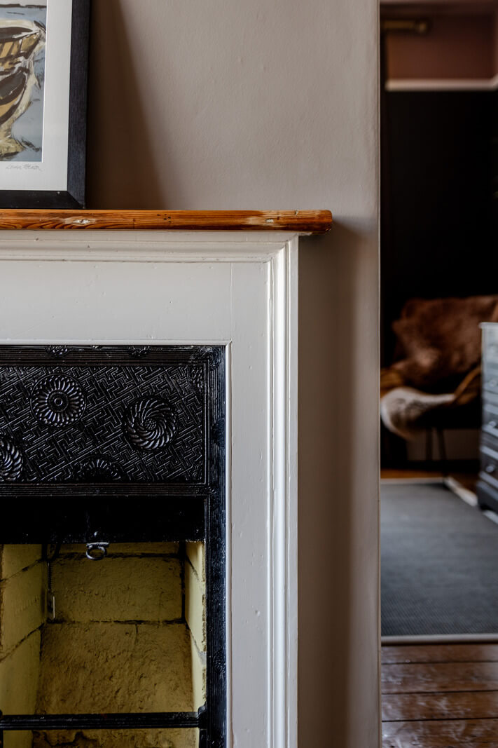 A Grand Georgian Home with Views of the Jurassic Coast 14 fireplace detial