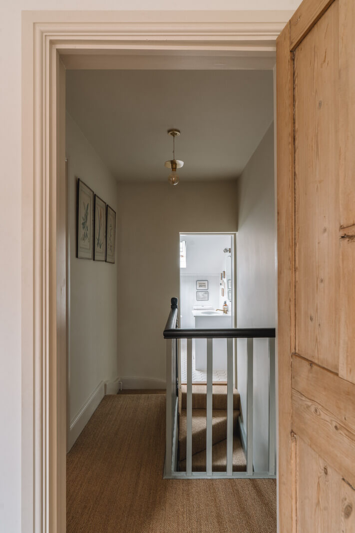 A Kitchen with Terracotta Tiles in a Renovated English Home 13 first floor landing