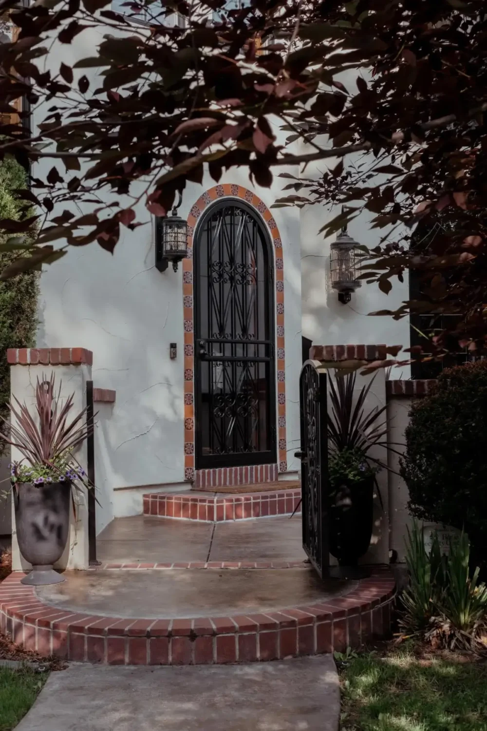 Mediterranean Elegance Meets Modern Living in the Heart of Bonnie Brae 40 front door Mediterranean Elegance Meets Modern Living in the Heart of Bonnie Brae