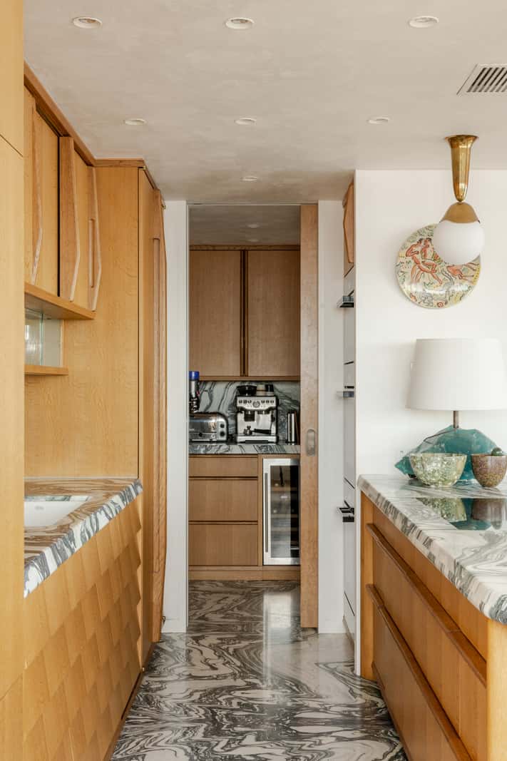 kitchen with pantry