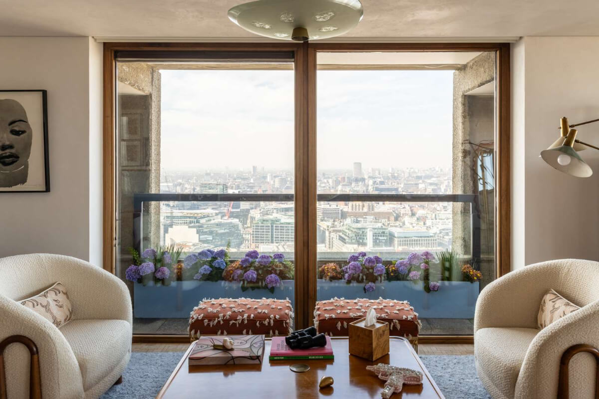 large windows london view
