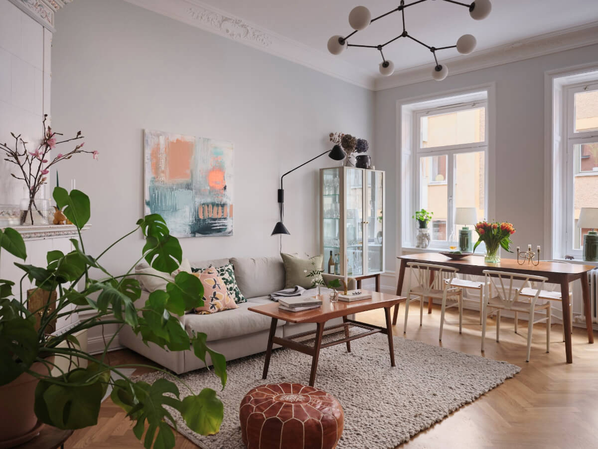 scandinavian living room