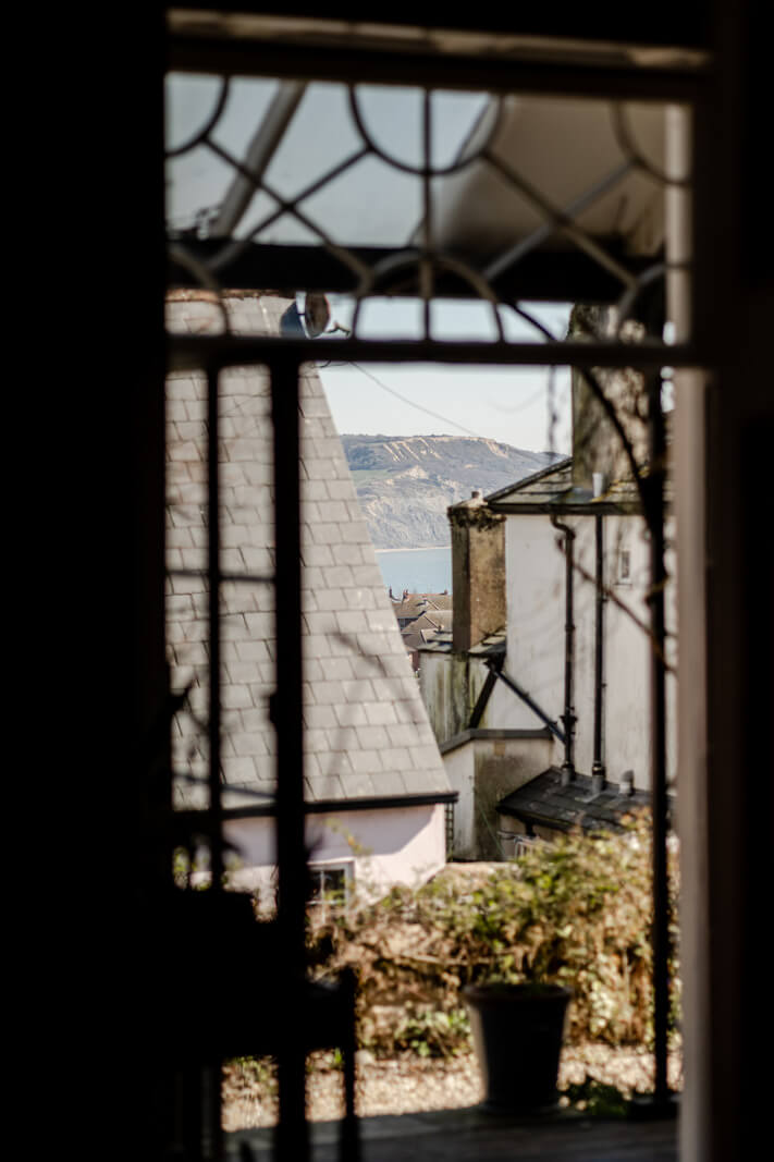 A Grand Georgian Home with Views of the Jurassic Coast 6 sea view from house