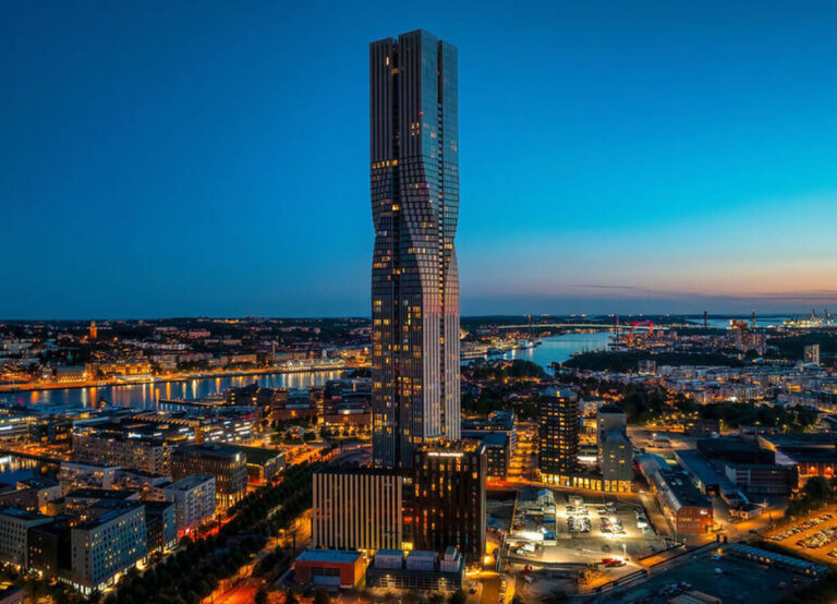 Penthouse Apartments In Stockholm With Cigar Lounge Reference: A Luxurious Three Storey Penthouse In Sweden S Tallest Residential