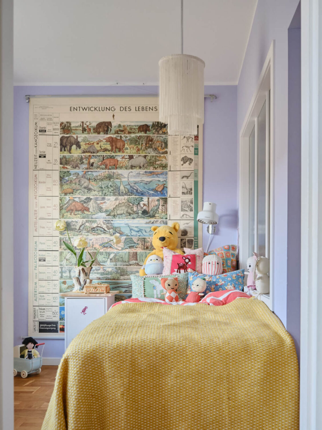 purple kids bedroom