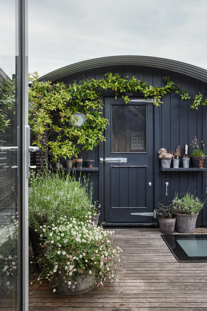 rooftop shed