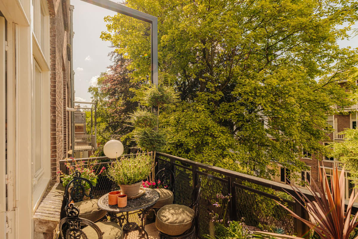 balcony large trees