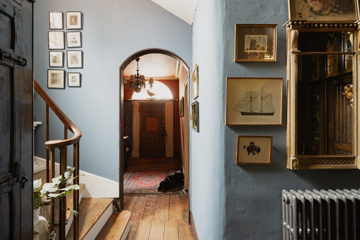 blue inner hall