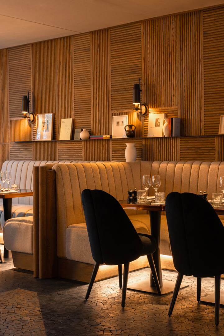 restaurant hotel dame des arts latin quarter paris