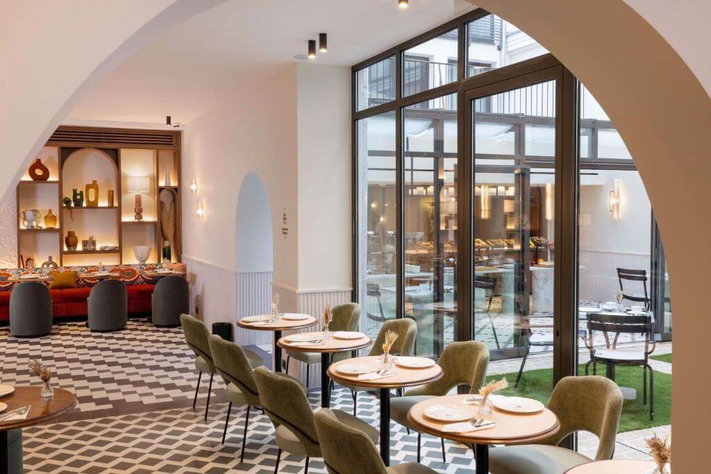 restaurant hotel grand coeur latin best design hotels latin quarter paris nordroom Top Boutique & Design Hotels in the Latin Quarter of Paris