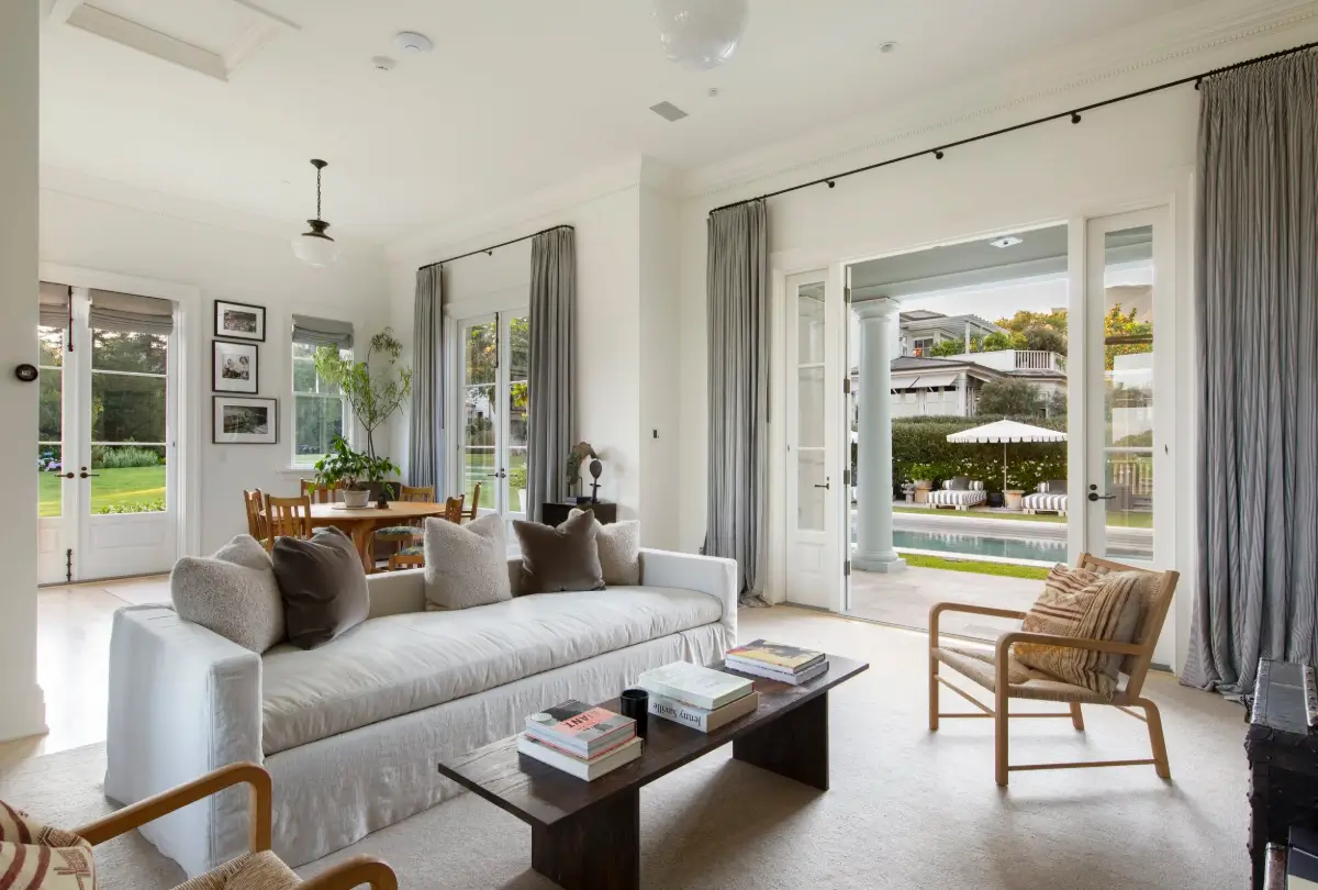 Adam Levine and Behati Prinsloo's Montecito Estate is For Sale 32 Adam-Levine-Behati-Prinsloo-Montecito-Estate-For-Sale-Nordroom-pool-house-living-room