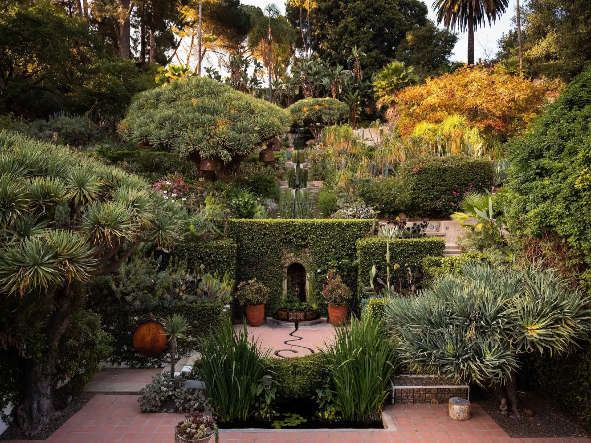 Aaron Paul Lists Spanish-Style Los Feliz Home with a Celebrity History 13 aaron-paul-lists-Spanish-style-Los-Feliz-house-nordroom10