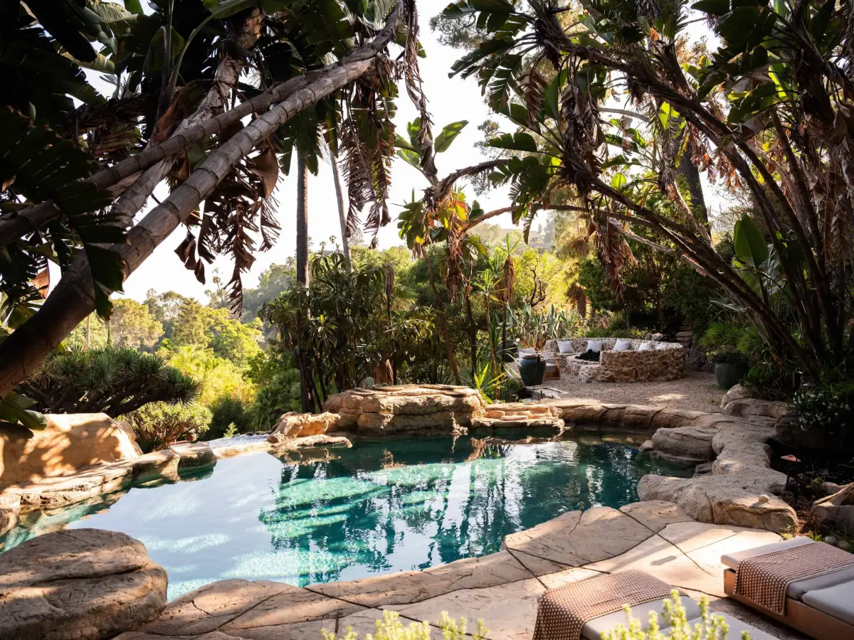 Aaron Paul Lists Spanish-Style Los Feliz Home with a Celebrity History 14 aaron-paul-lists-Spanish-style-Los-Feliz-house-nordroom8