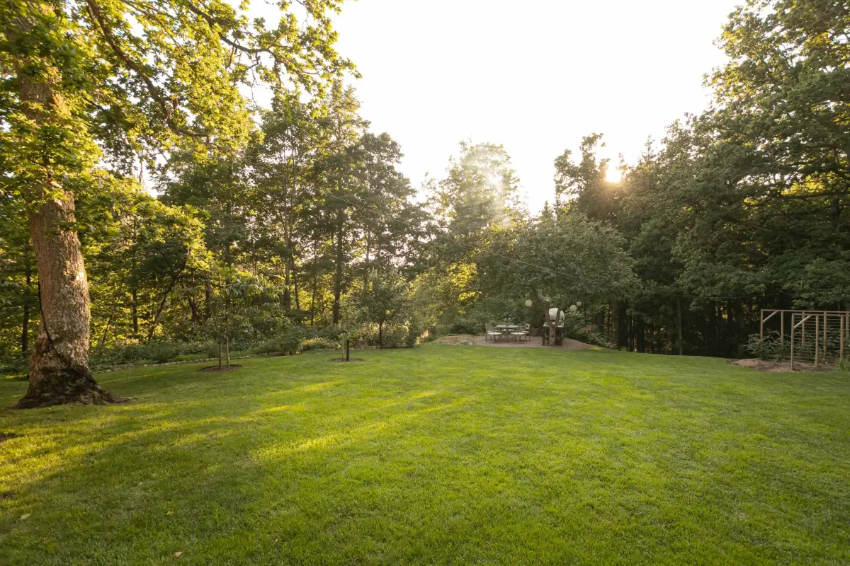 Modern Comforts and Historic Architecture in an 18th Century Home 30 garden