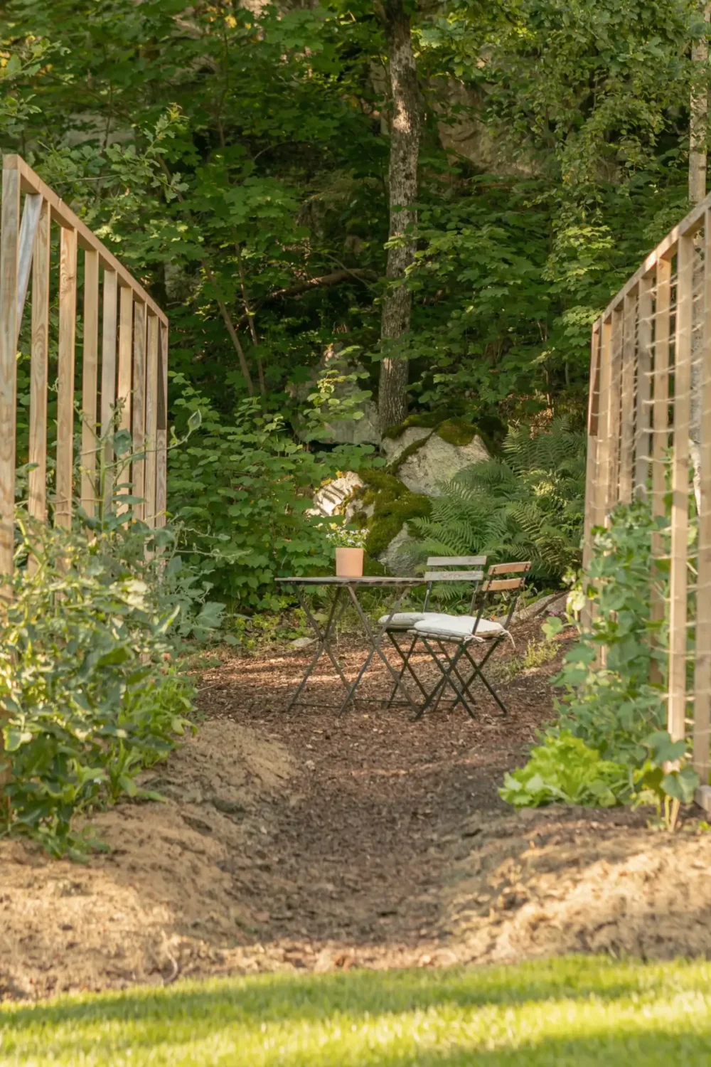 Modern Comforts and Historic Architecture in an 18th Century Home 33 garden bistro set