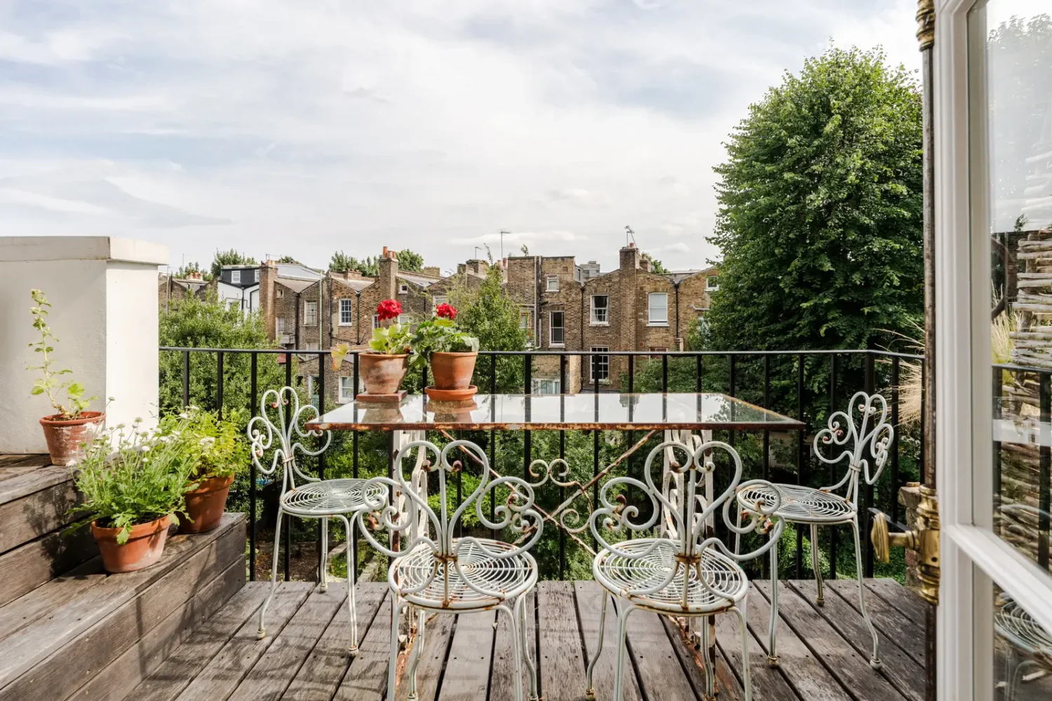 A Bright Late Victorian Townhouse in London 11 roof terrace
