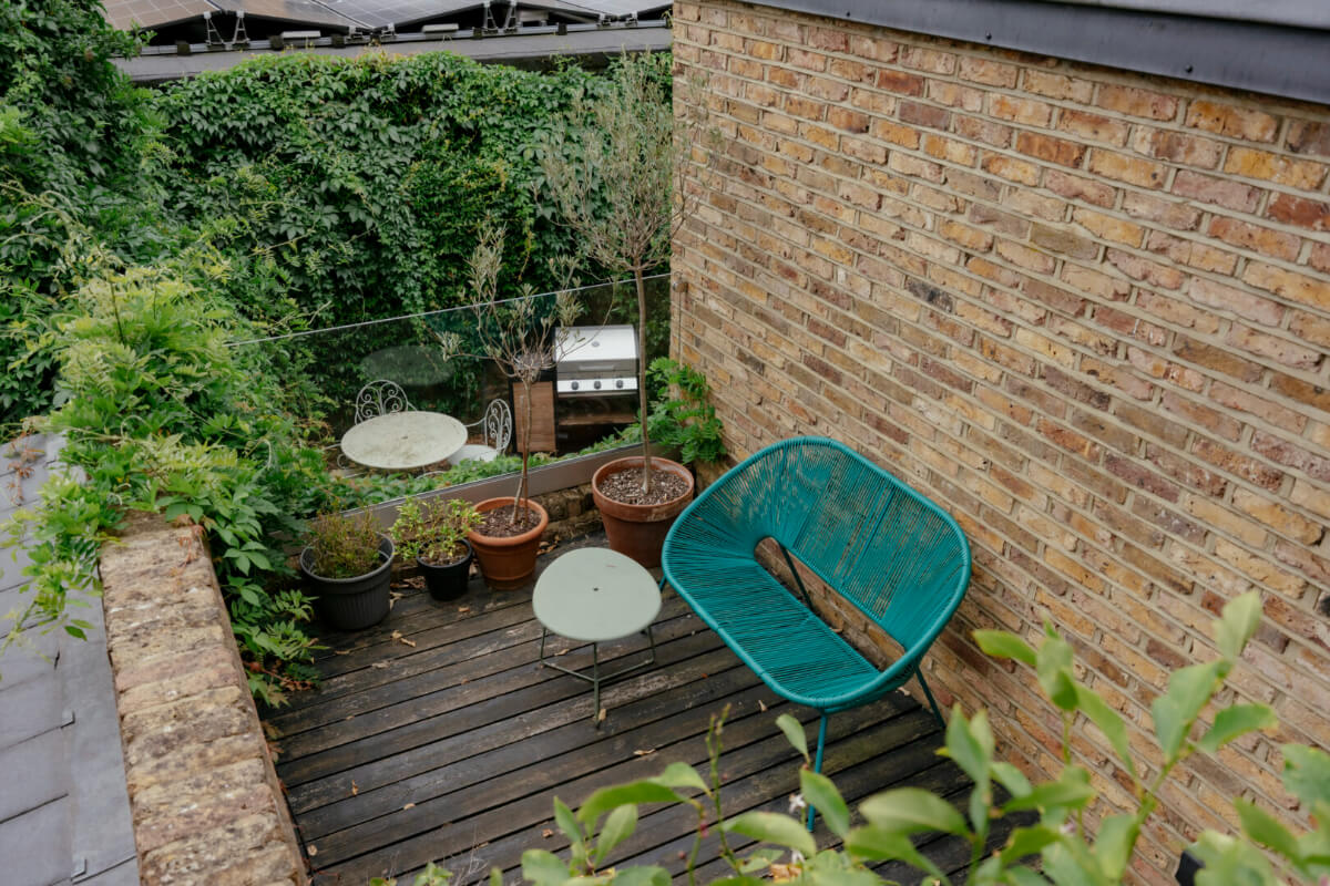 small gardent terrace