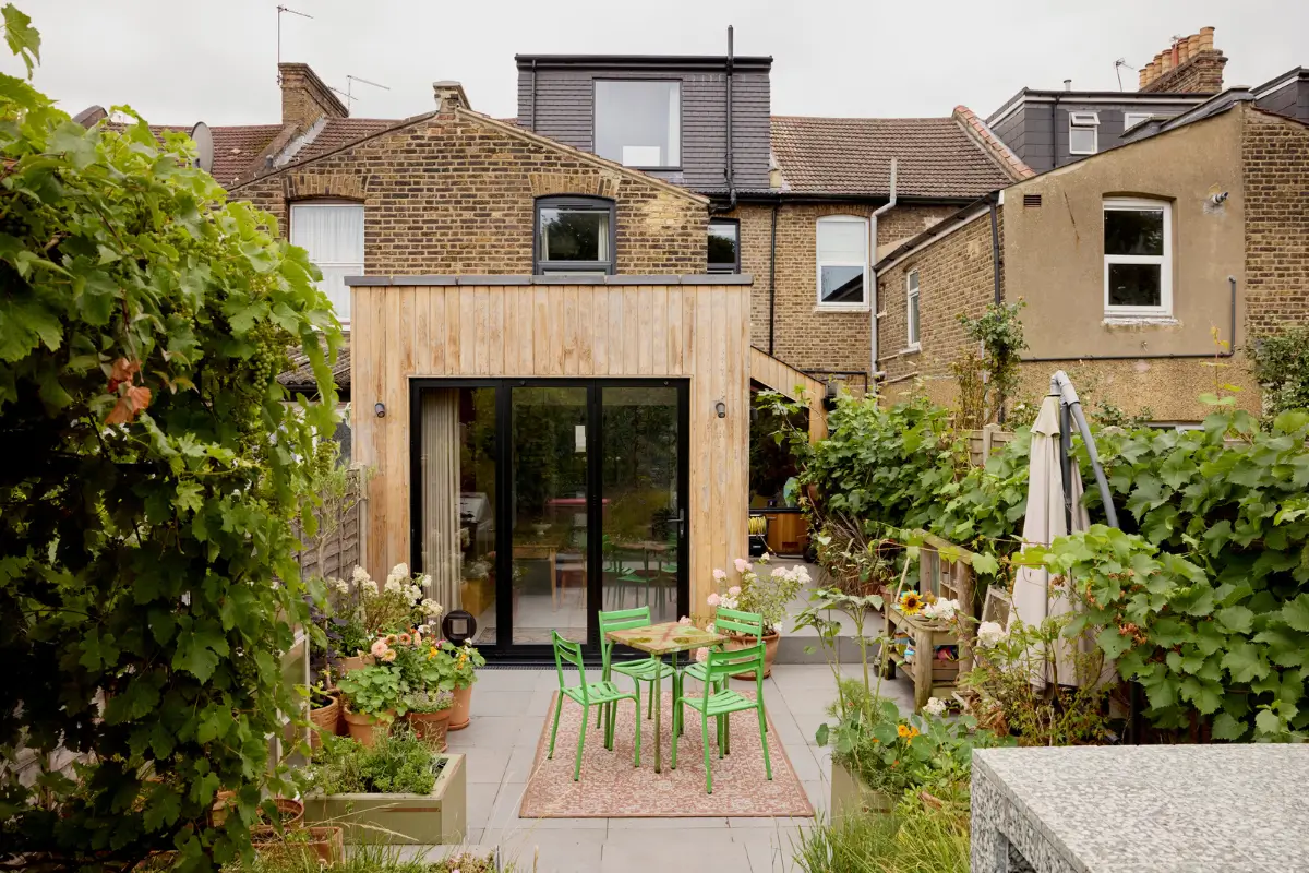 A Victorian Home with a Rich Color Palette and a Lush Garden 28 wooden extension victorian home