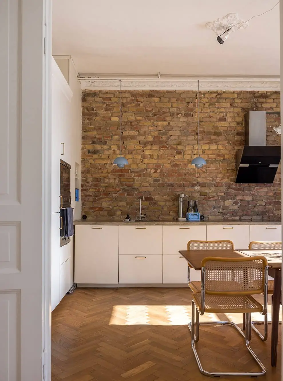 Exposed Brick and Bright Color Pops in a Malmö Apartment 7 b14 Exposed Brick and Bright Color Pops in a Malmö Apartment