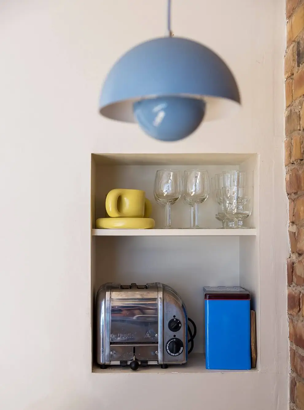 Exposed Brick and Bright Color Pops in a Malmö Apartment 10 b15 Exposed Brick and Bright Color Pops in a Malmö Apartment