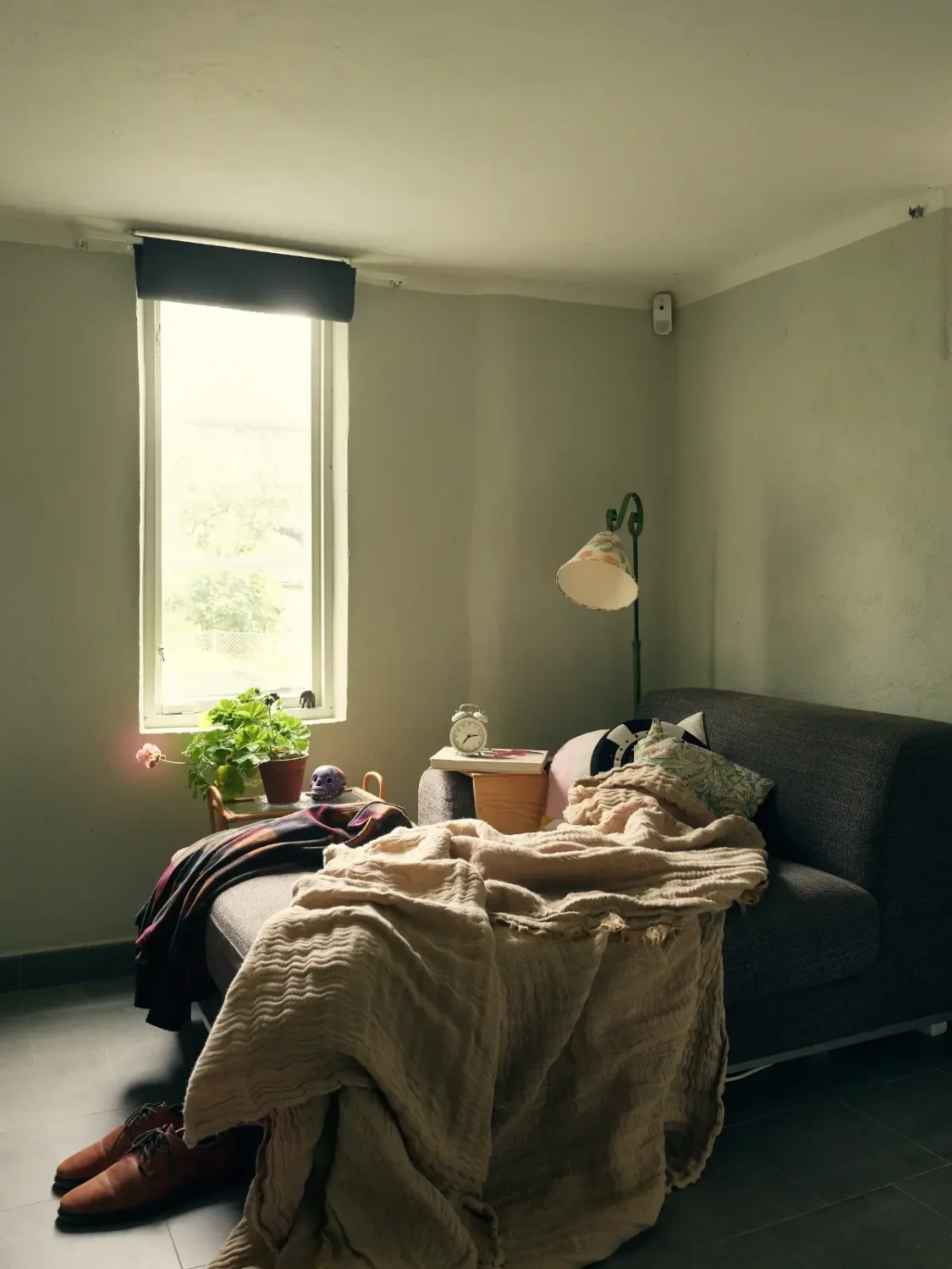 A Cheerful Color Palette in an Early 20th Century Villa in Stockholm 34 basement sitting room