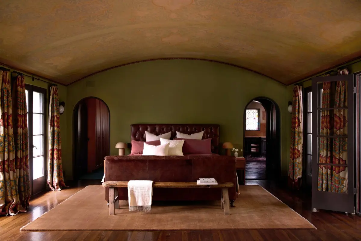 Aaron Paul Lists Spanish-Style Los Feliz Home with a Celebrity History 17 breaking-bad-actor-aaron-paul-spanish-style-los-feliz-home-for-sale