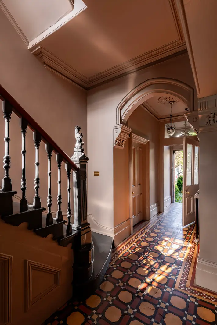 grand hall original floor tiles