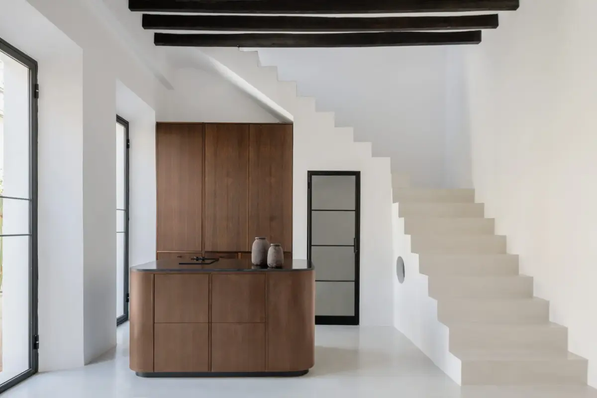 A 19th-Century Mallorcan Townhouse Restored by &TEMPEL 17 guest house kitchen