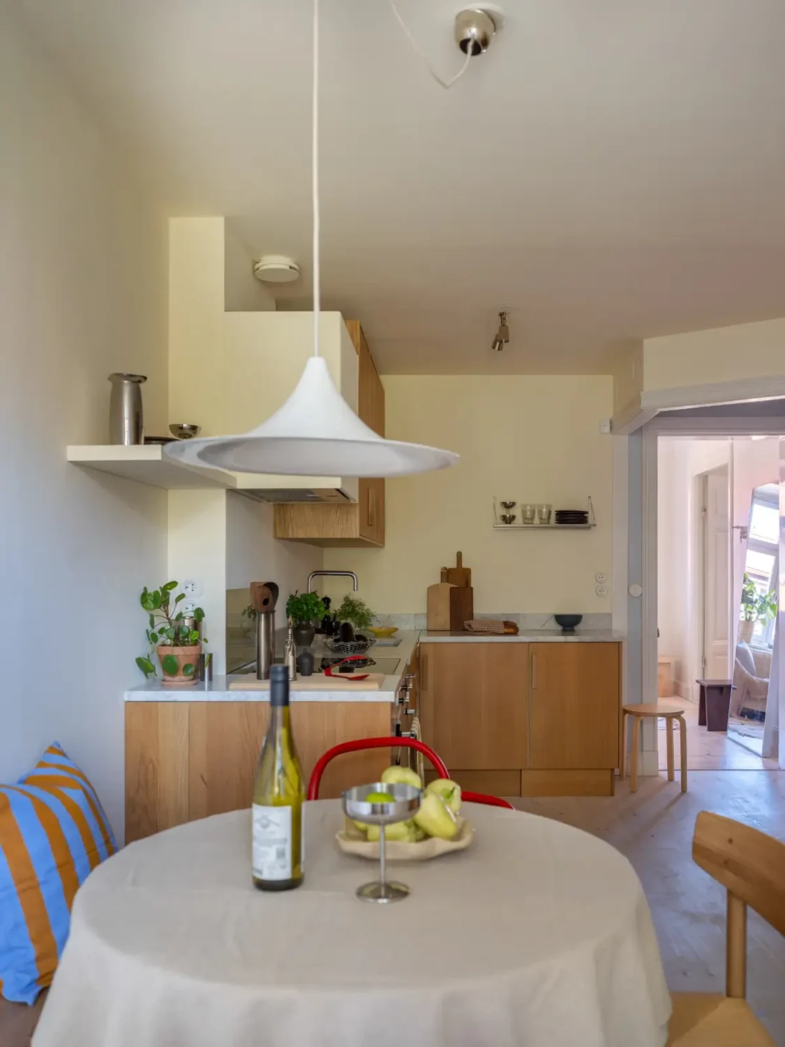 A Bright Apartment Where Historic Character Meets Contemporary Design 25 kitchen space