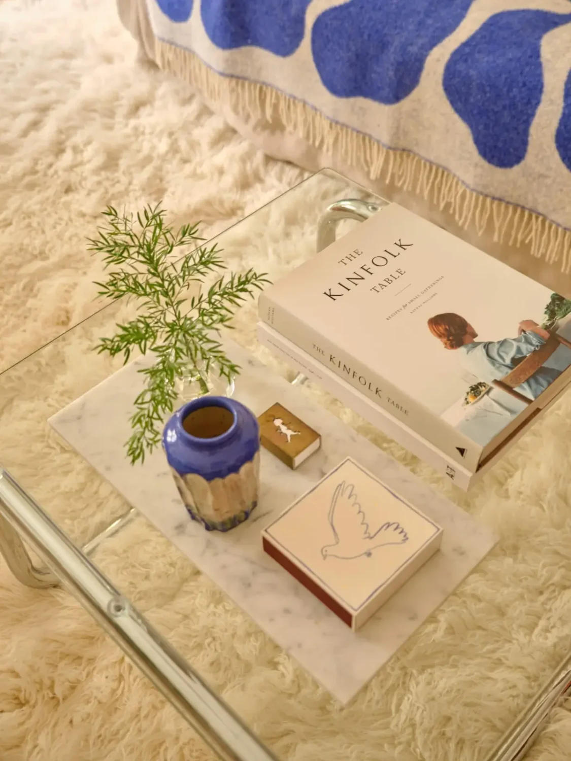 A Lush Balcony and Charming Rooms in a Late 19th Century Apartment 4 living room coffee table