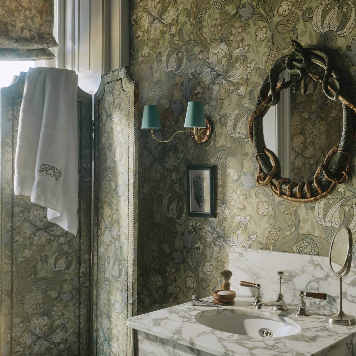 House of Hackney Autumn/Winter Collection Is Inspired by William Morris 13 nordroom house of hackney autum winter25 collection fabric golden lily apple cl House of Hackney Autumn/Winter Collection Is Inspired by William Morris