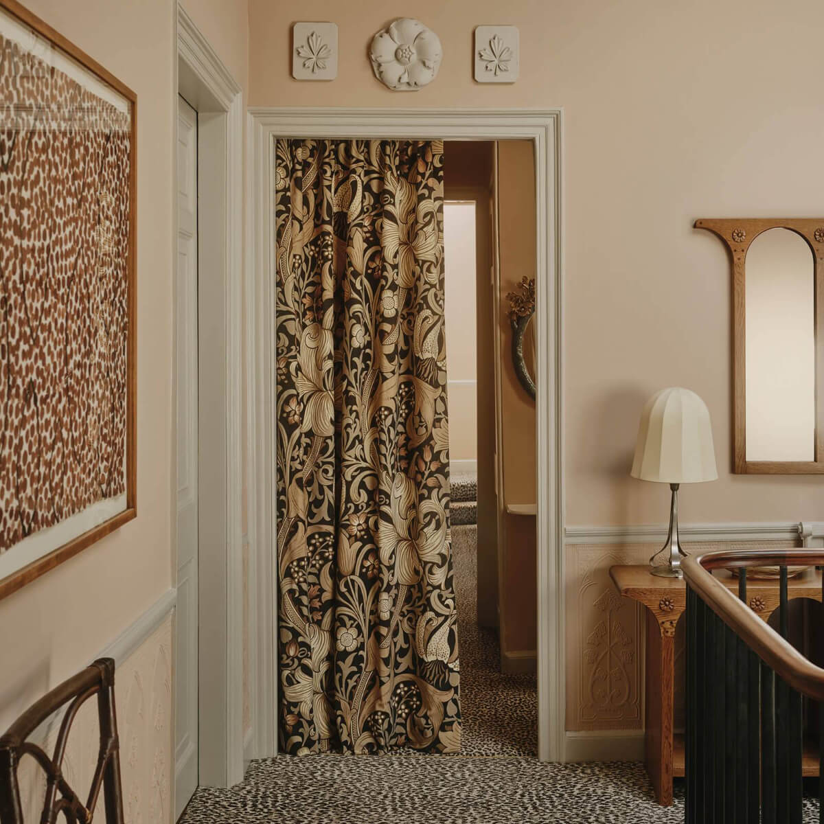 House of Hackney Autumn/Winter Collection Is Inspired by William Morris 17 nordroom house of hackney autum winter25 collection fabric golden lily magna black velvet House of Hackney Autumn/Winter Collection Is Inspired by William Morris