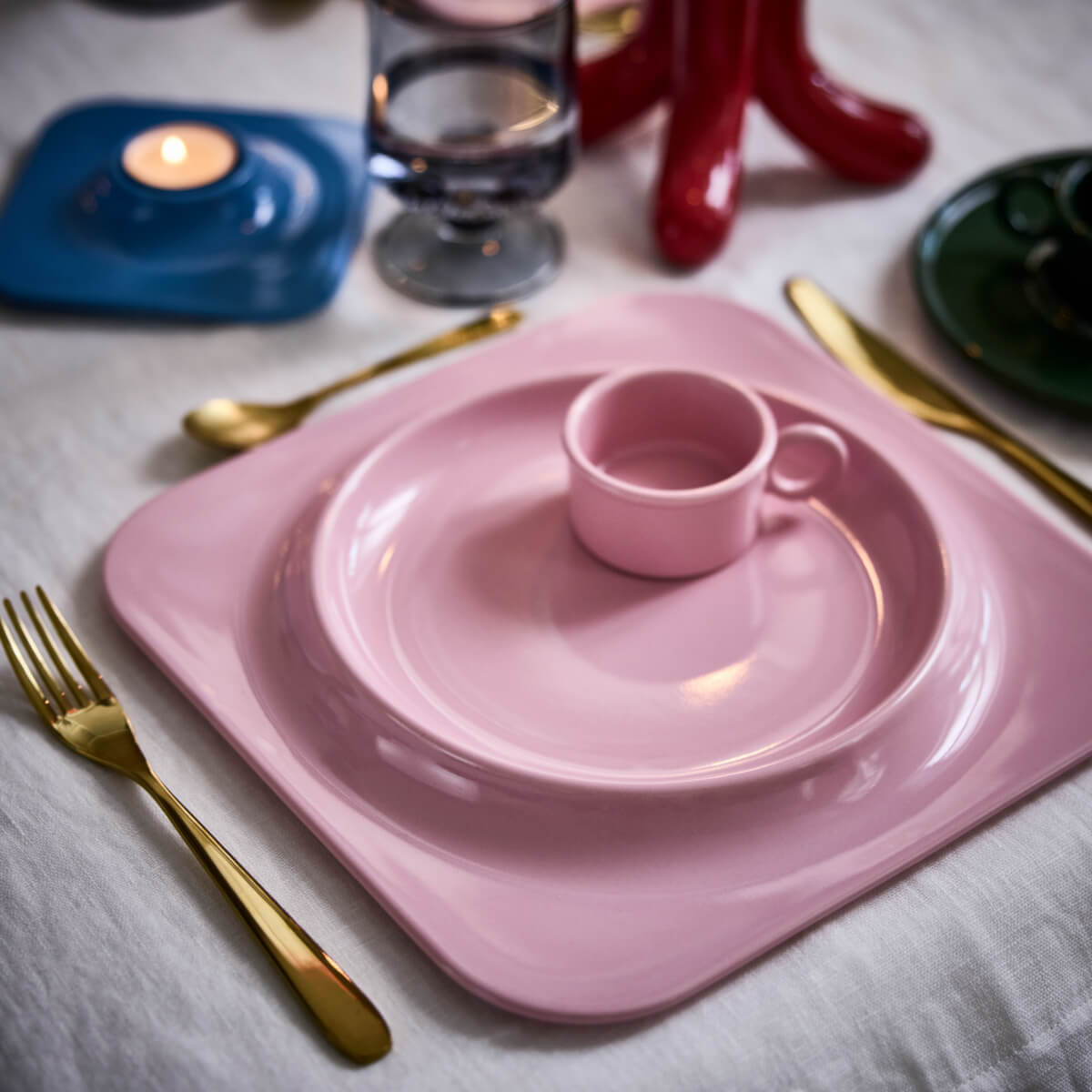Gustaf Westman Collection for IKEA: Playful, Colorful and Festive 8 pink-plate-gustaf-westman-ikea-vinterfint-collection-tableware-home-decor-nordroom.jpg