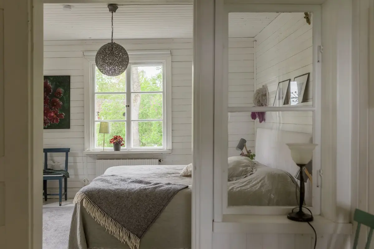 A Cozy Family Home in a Renovated 19th Century School Building 21 school-conversion-sweden-nordroom20