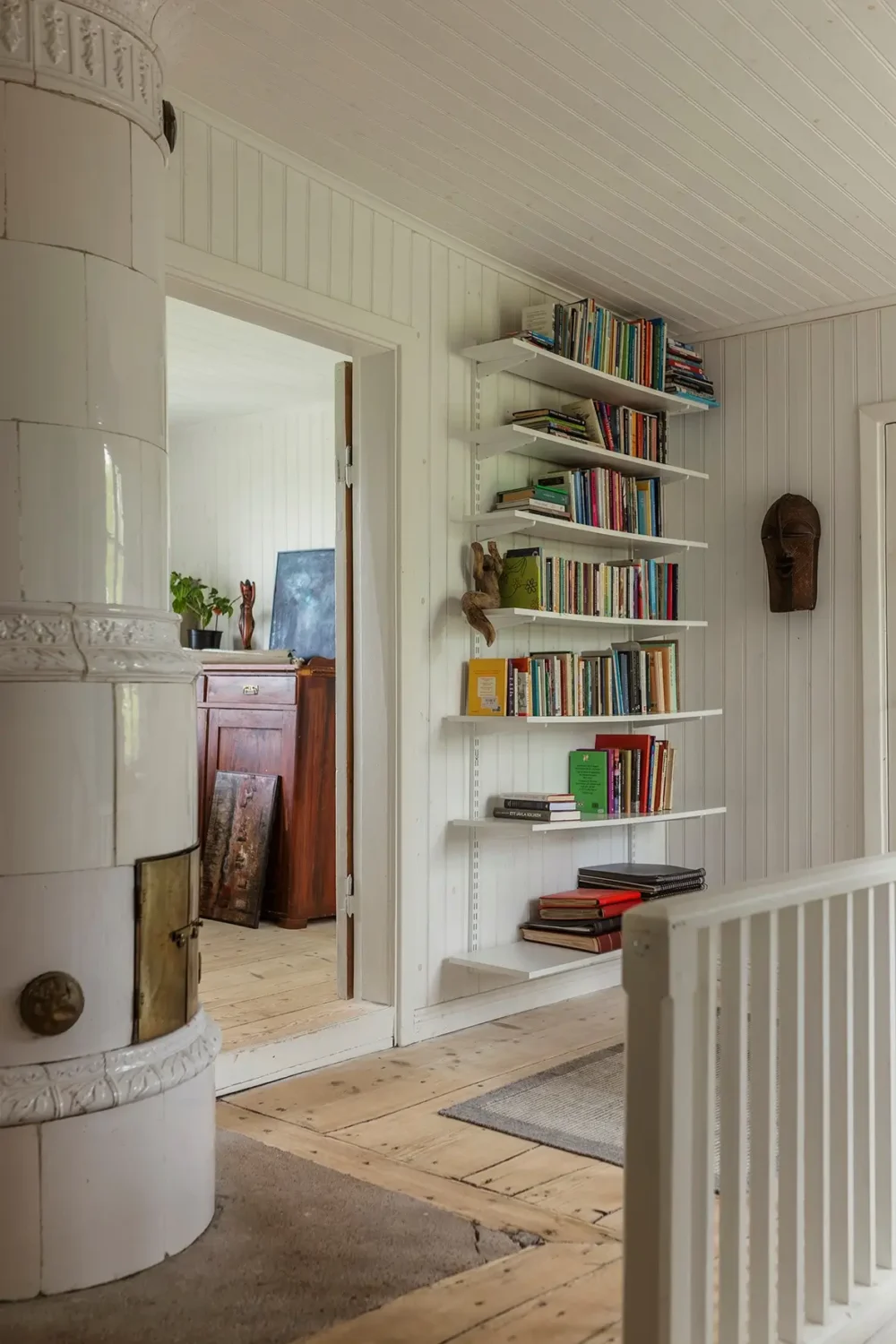 A Cozy Family Home in a Renovated 19th Century School Building 20 school-conversion-sweden-nordroom21