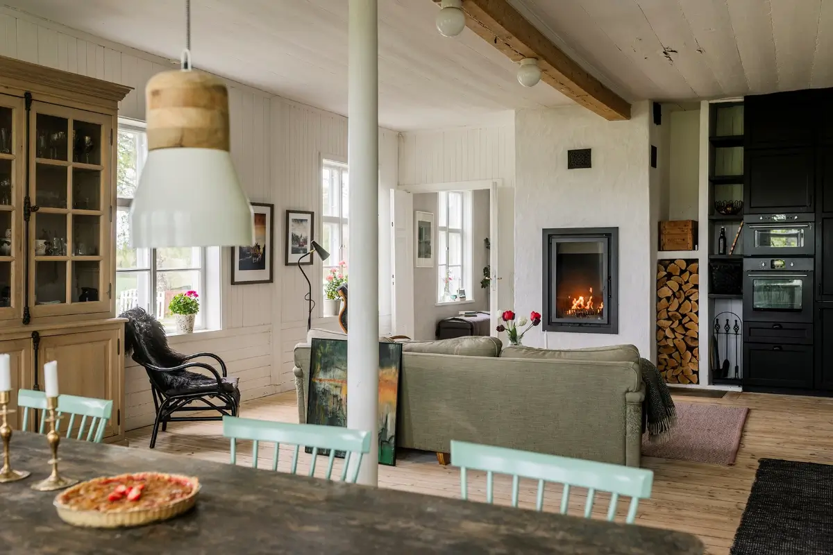 A Cozy Family Home in a Renovated 19th Century School Building 8 school-conversion-sweden-nordroom39