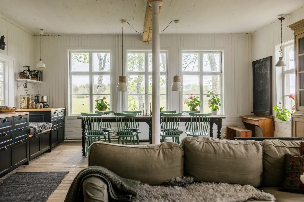 A Cozy Family Home in a Renovated 19th Century School Building 2 school-conversion-sweden-nordroom44