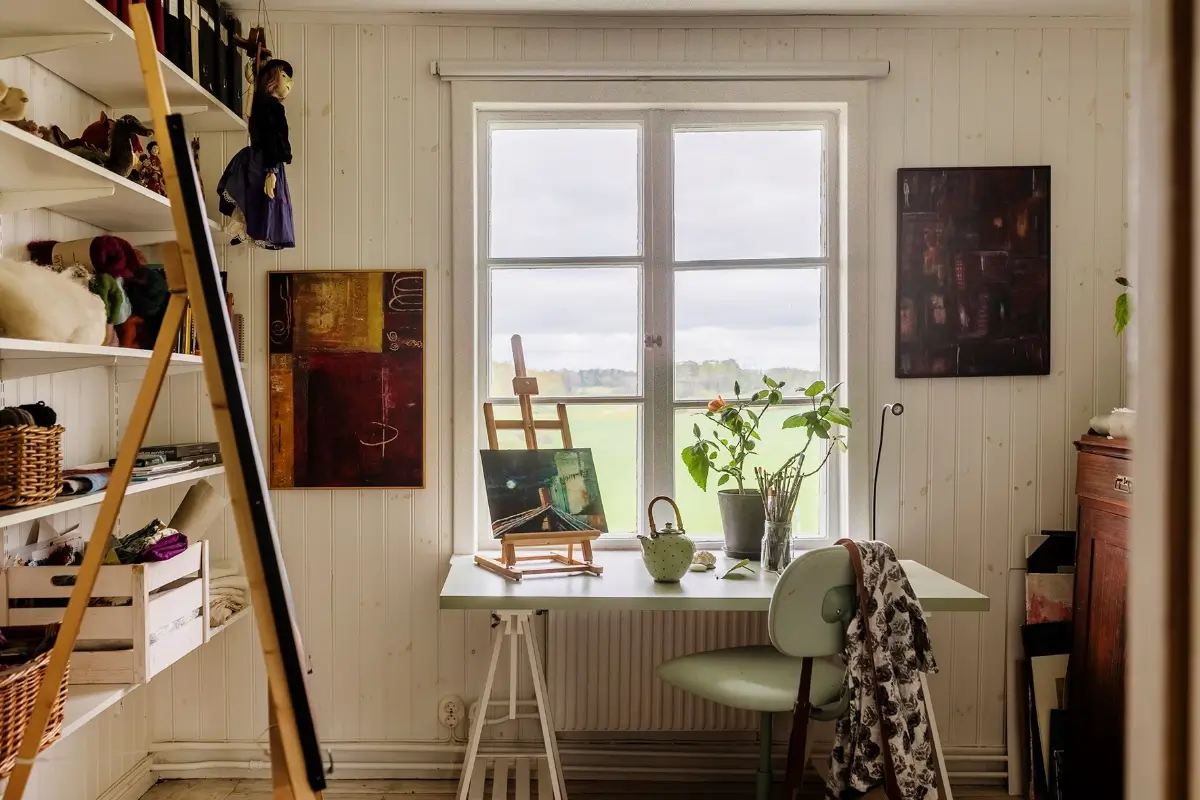 A Cozy Family Home in a Renovated 19th Century School Building 32 school-conversion-sweden-nordroom9