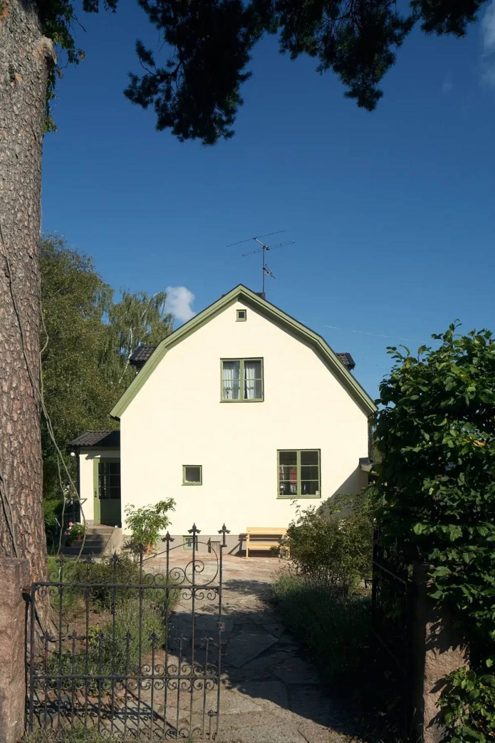 A Cheerful Color Palette in an Early 20th Century Villa in Stockholm 42 swedish villa