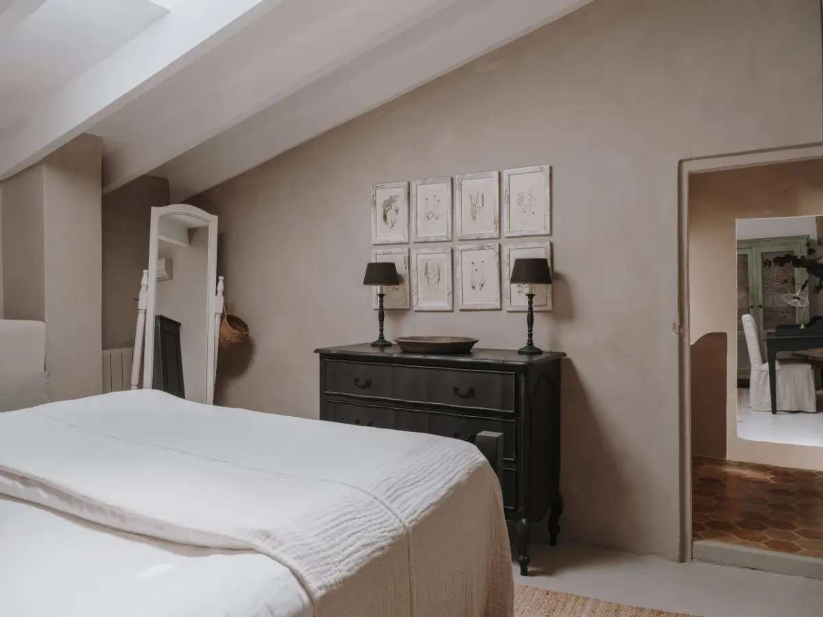 A Deià Home with Historic Character, Natural Materials, and a Charming Terrace 24 1800s-home-deia-mallorca-nordroom1