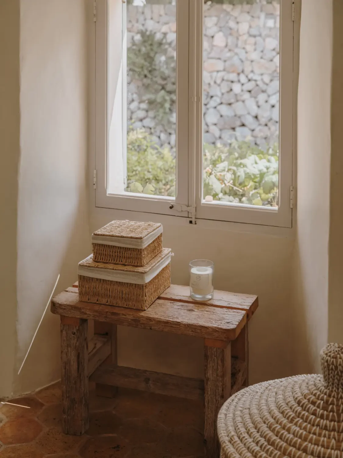 A Deià Home with Historic Character, Natural Materials, and a Charming Terrace 28 1800s-home-deia-mallorca-nordroom12