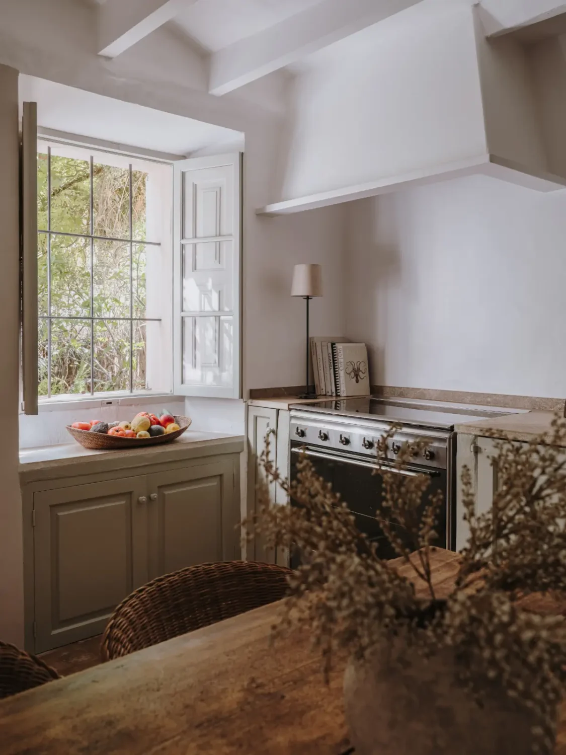 A Deià Home with Historic Character, Natural Materials, and a Charming Terrace 13 1800s-home-deia-mallorca-nordroom21