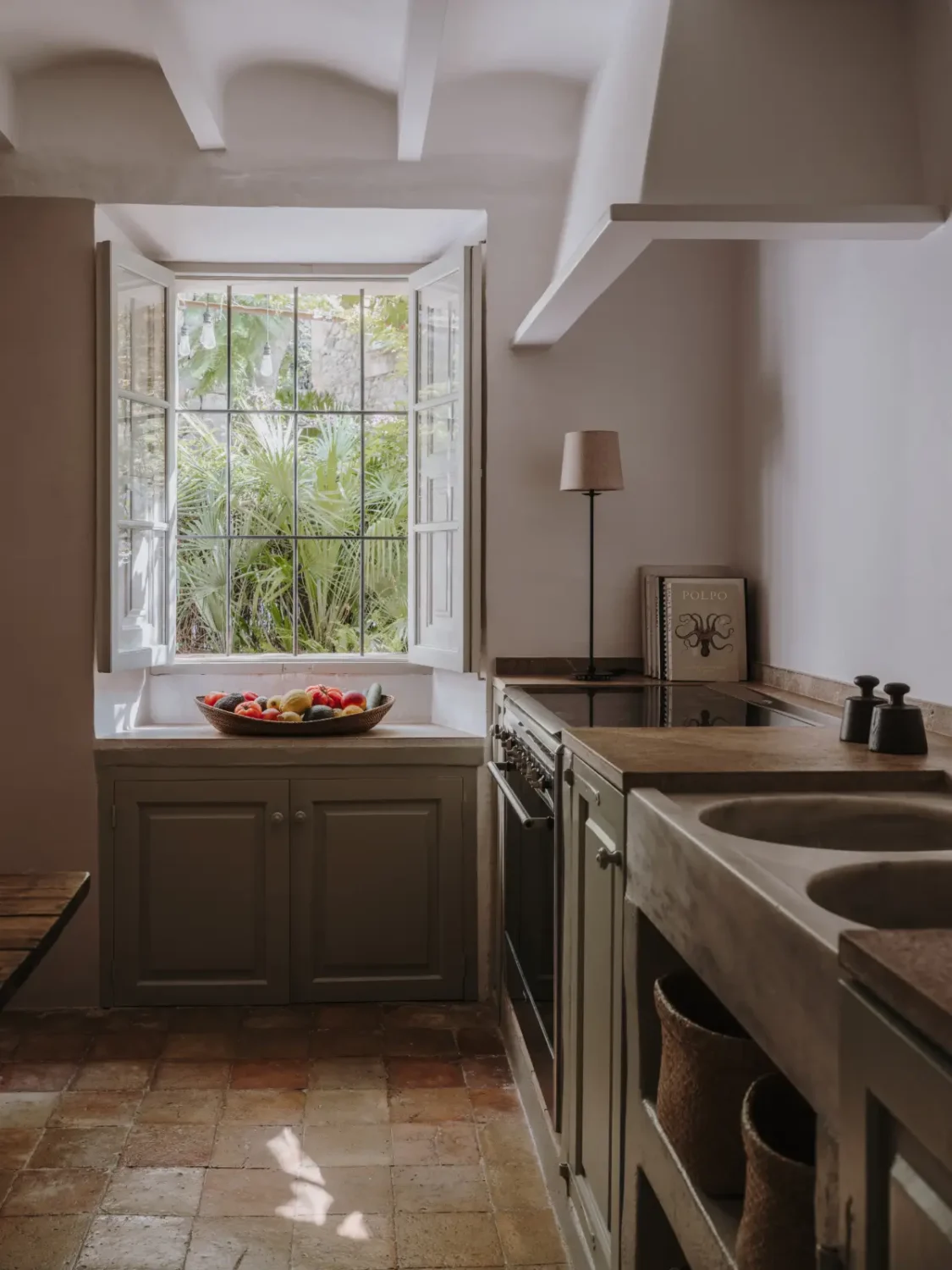 A Deià Home with Historic Character, Natural Materials, and a Charming Terrace 9 1800s-home-deia-mallorca-nordroom22