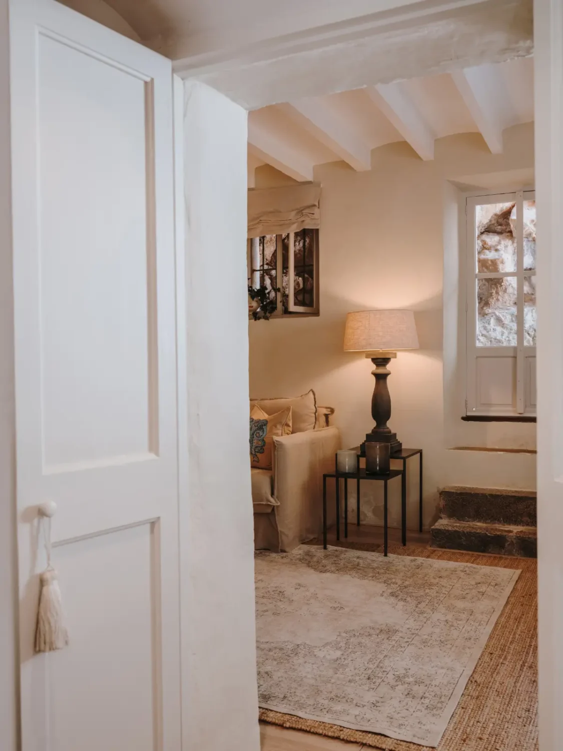 A Deià Home with Historic Character, Natural Materials, and a Charming Terrace 15 1800s-home-deia-mallorca-nordroom35