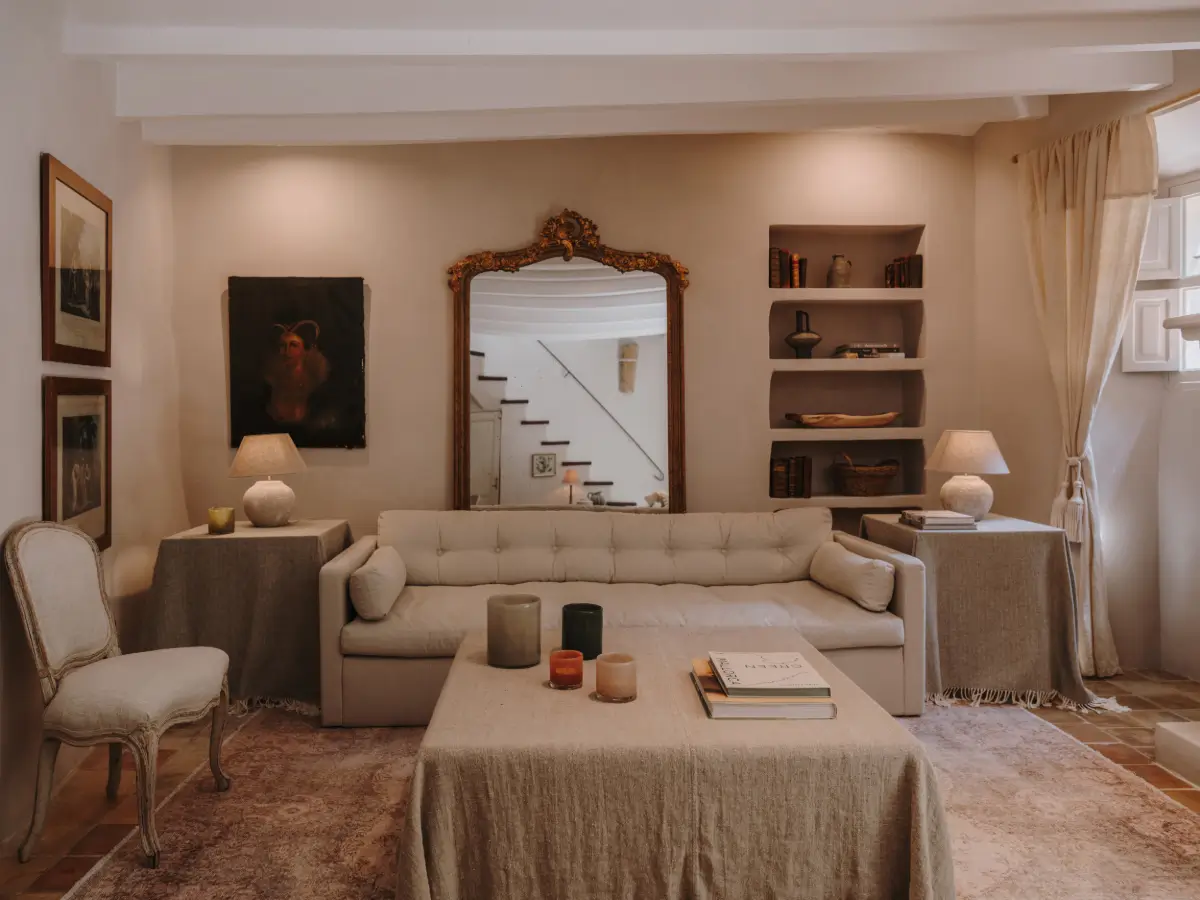 A Deià Home with Historic Character, Natural Materials, and a Charming Terrace 4 1800s-home-deia-mallorca-nordroom40