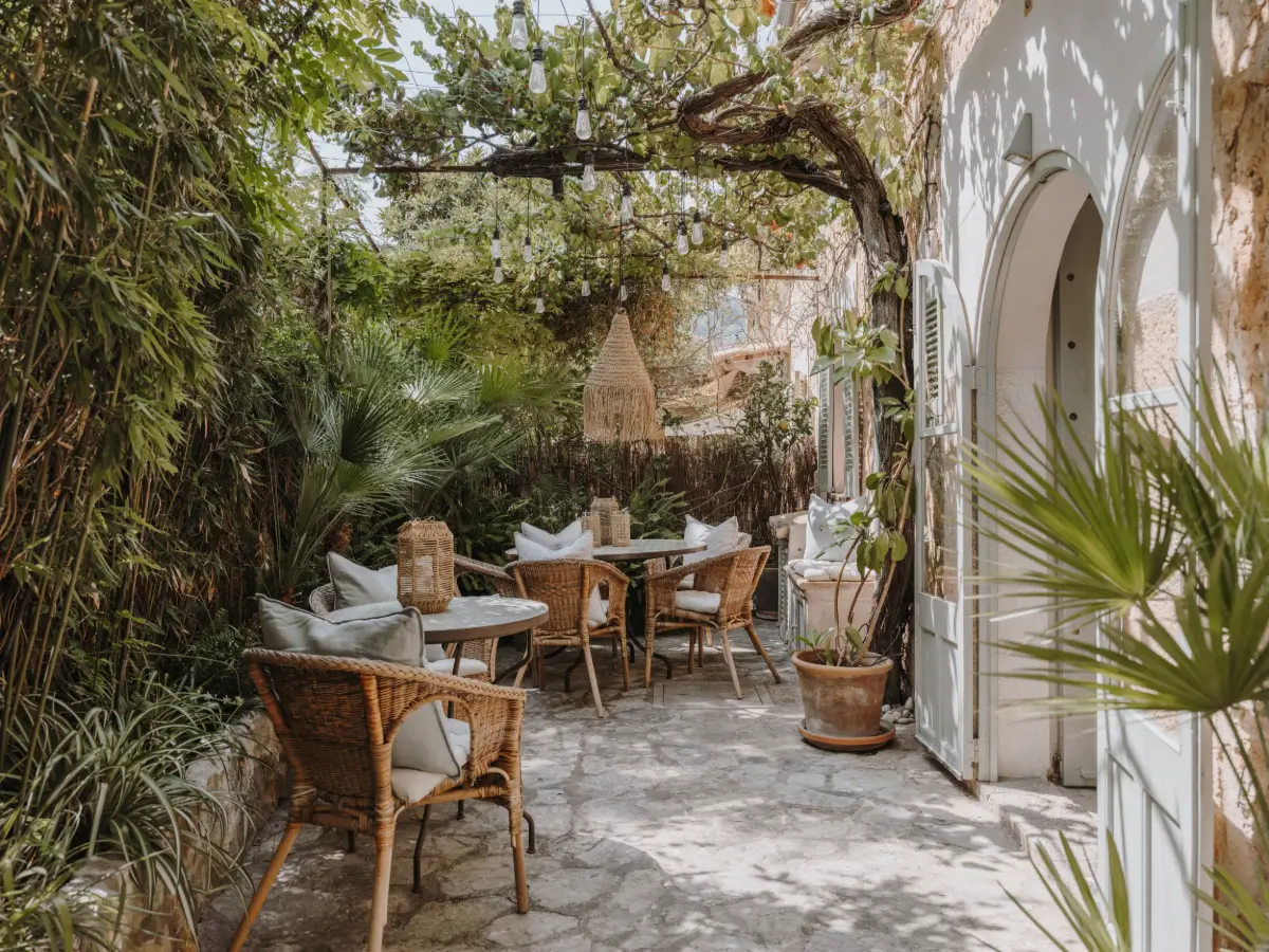 A Deià Home with Historic Character, Natural Materials, and a Charming Terrace 1 1800s-home-deia-mallorca-nordroom46