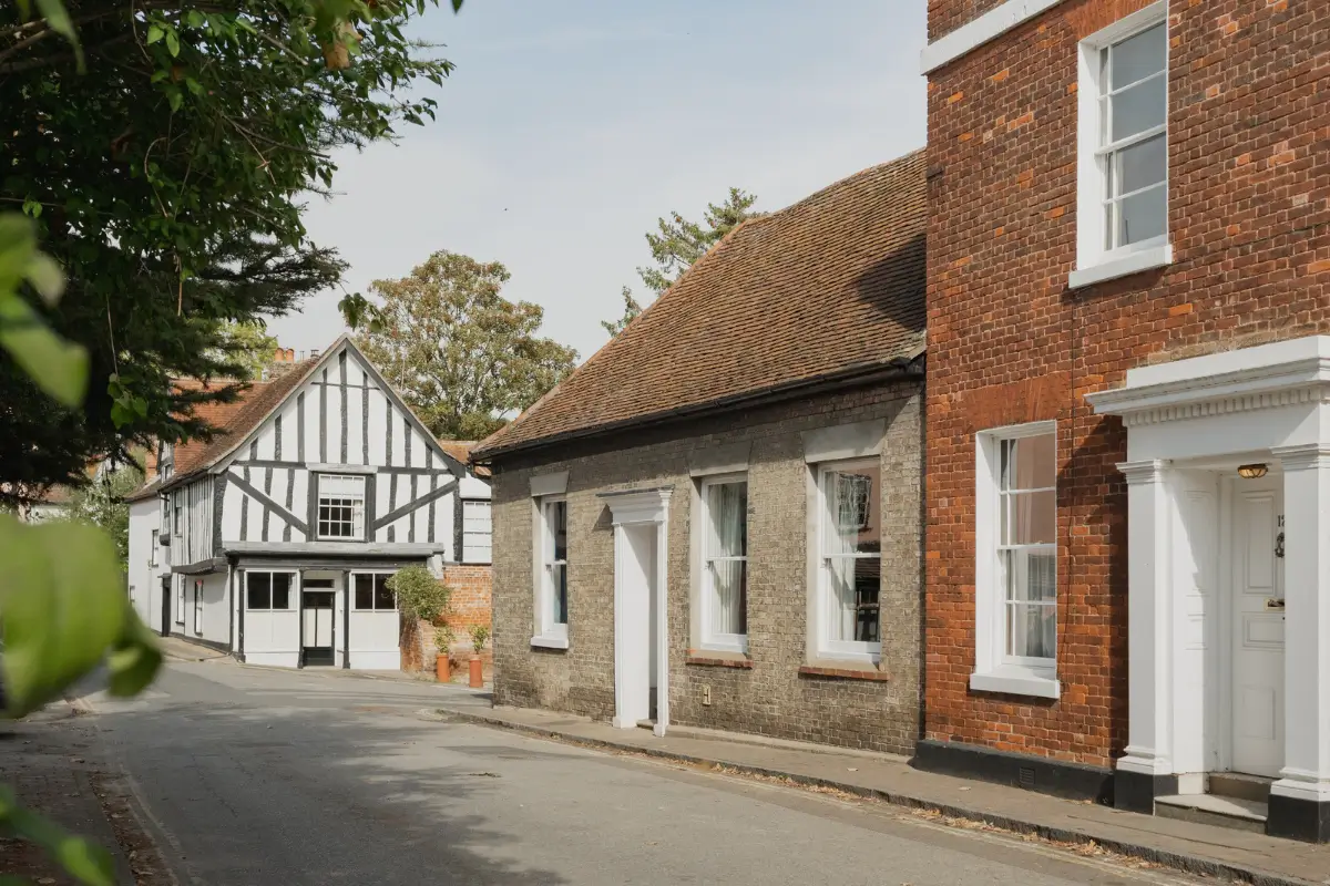 A Charming English Cottage with a Sage-Green Kitchen 24 cottage suffolk