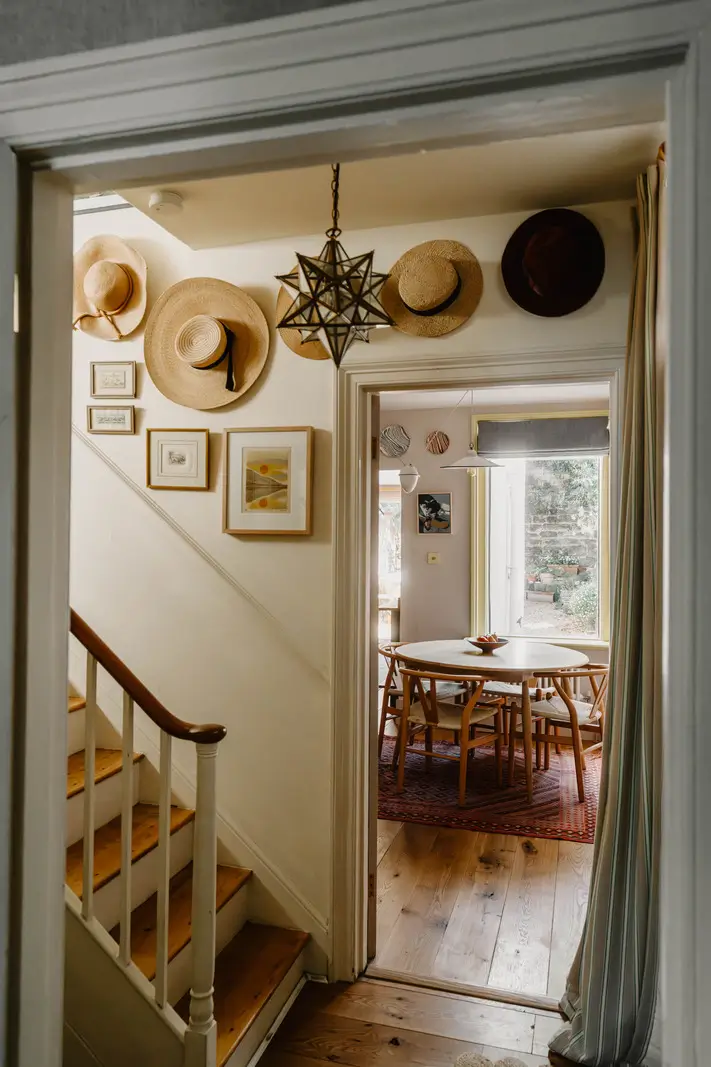 Cozy Interiors in a Restored 19th Century Family Home in Tunbridge Wells 12 hall with staircase