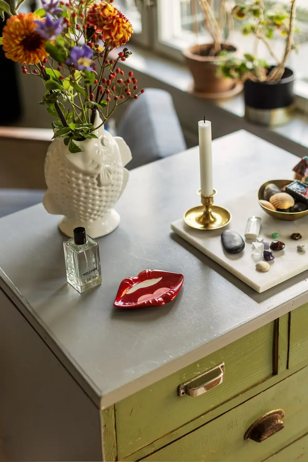 A Charming 1960s Family Home in Stockholm 6 kitchen detail