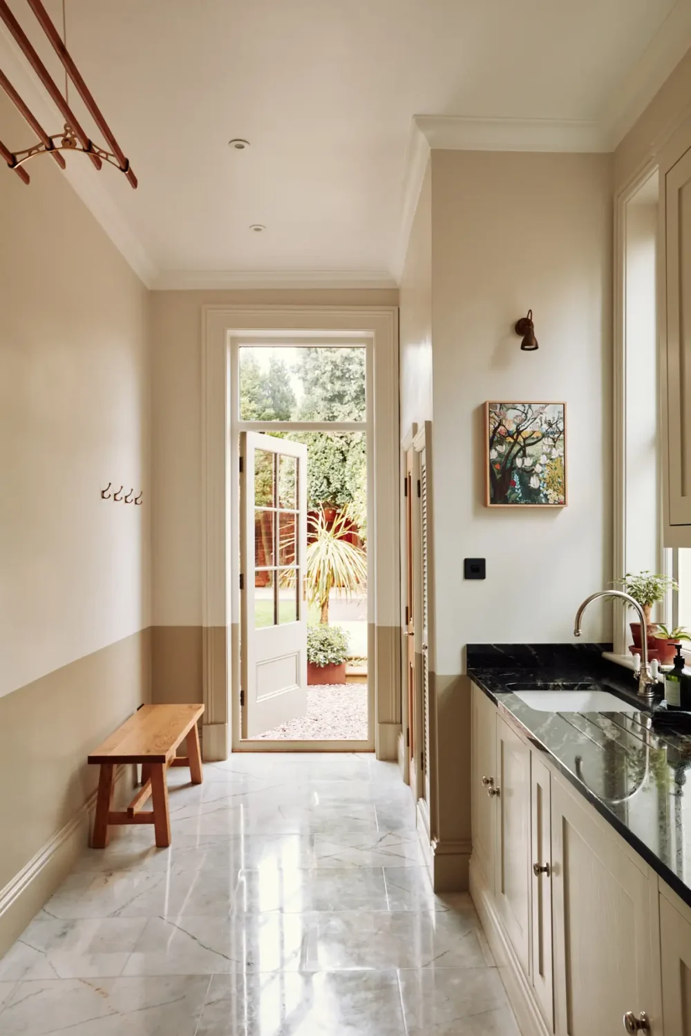 The Color Trends for 2026: A Return to Nature, Balance, and Grounding 19 kitchen-warm-neutral-two-tone-walls-nordroom